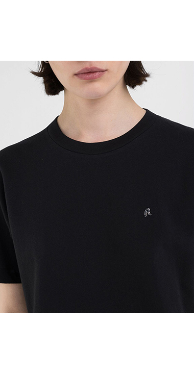 コットンジャージーRロゴTシャツ 詳細画像